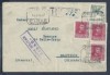  Spain Old Censored Registered Cover to France 1938 005 