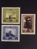  Liechtenstein 1951 Paintings Surcharged MNH 