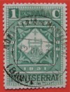  1931 República Montserrat Ed 636 º 1c Verde Matasellos Especial 