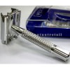  A Weishi Safety Razor and 11 Shaving Blades 