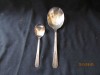  LG Berry Sugar Spoon Wm Rodger Son Art Deco Pattern Friendship Silverplate 