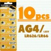  10 AG4 SR66 SR626SW LR626 SR626 Alkaline Watch Battery 