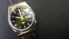  Vintage Men's Wrist Watch Black Dial Citizen Automatic for Parts 