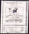  1941 Airgraph Christmas Greetings to 1st Tank Brigade in The Middle East 