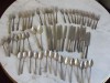  60 Pieces Tudor Plate Oneida Community Friendship Medality Silverware Lot 