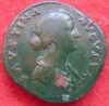  Nice Sestertius of Faustina 