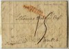  Spain 1814 FLD Letter in English from Barcelona to Nantes Mult CNCLS 