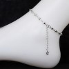  Silver Color Rice Star Bead Chain Adjustable Fashion Bracelet Anklet Ankle Y6 