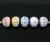  50 Mixed SP Aluminium Beads Fit Charm Bracelet 10mm 