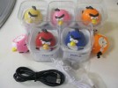  Mini Reproductor MP3 Clip Angry Bird Auriculares Cable USB Caja Original 