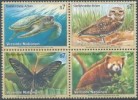  ST5050 United Nations 1998 Fauna Good Set Very Fine MNH 