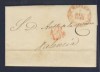  Spain 1849 Folded Pre Philatelic Letter Mataró to Valencia 12749 