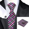  C 294 Mens 100 Silk Neckties Tie Hanky Cufflinks Sets Free Start from $0 01 