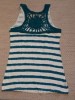  Top Camiseta Rayas Springfield Crochet s Stripe Debardeus Tank Spalda Nadadora 