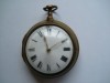  Interesting English Verge Fusee Pair Cased Pocket Watch C Middleton London 