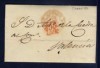  Spain 1850 Pre Philatelic Letter from Mataró to Valencia 12905 