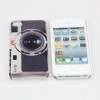  Hard Camera Lens Fitted Phone Case Cover for Apple iPhone 4 4S 