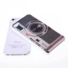  Digital Camera Photo Hard Case Skin Cover Protector for iPhone 4 4S Black 