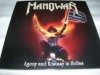  Manowar Agony and Ecstasy in Hellas Very RARE Clear 7