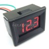  DC 0V 30V Red LED Digital Panel Meter Voltmeter Low Battery Alarm Power Monitor 