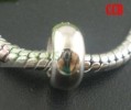  200 CCB Smooth Ring Spacers Beads Fit Charm Bracelet 