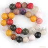  1strings 111023 Colorful Quartz Gemstone Beads Fit Jewelry Making 14mm on Sale 