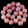  8mm 15''Red Frost Agate Onyx Gem Round Loose Bead 