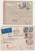  599 Spain 2 Censored Letters to Germany 1942 