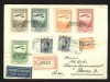  Spain SC C68 72 Montserrat Airmail Set on R Airmail to Switzerland 