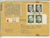  Liechtenstein Reg Cover to Sweden 1969 