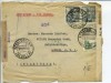  Spain Double Censor Air Mail Cover to England 1940 