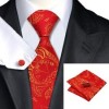  C 367 Mens 100 Silk Neckties Tie Hanky Cufflinks Sets Free Start from $0 01 