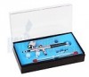  HS34 Gravity Bottom Feed Dual Action Airbrush Kit 