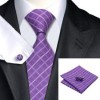  C 288 Mens 100 Silk Neckties Tie Hanky Cufflinks Sets Free Start from $0 01 