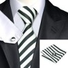  C 320 Mens 100 Silk Neckties Tie Hanky Cufflinks Sets Free Start from $0 01 