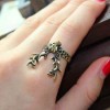  Trend Fashion Vintage Sika Deer Finger Ring 