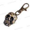  Classic Skull Head Cool Quartz Pocket Key Chain Watch Pendant Gent Boys 