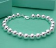  Perfect Wholesale Hot Sale Fashion Jewelry 925Silver Charm Beads Bracelet K925 