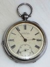  Antique Victorian 1898 Birmingham Silver Hallmarked Waltham Pocket Watch 