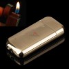  Luxury New Gold Mini Metal Cigarette Cigar Butane Refillable Lighter Torch Flame 