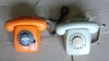 Telefon FeTAp 611 - 2 a orange / und Fe TAp grau