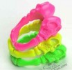  New Hot Style 6pcs Fashion Retro Punk Fluorescence Skull Rings Vintage 