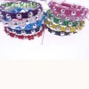  20pcs Mix 10 Colours Handmade Braided Wax Cord Round Beads Friendship Bracelets 