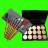  7pcs Makeup Comestic Brush 15 Color Concealer Palette 