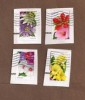  US La Florida Flowers Set Forever 46C Used on Paper 