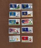  US Flags of Our Nation 44 Set 5 Used Off Paper 