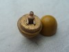  Antique Miniature Turned Wooden Treen Egg Smallest Doll in The World Peg Doll 