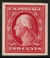  05 US 384 1910 2c Washington SLW Imperf MNH Stamp 