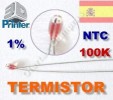  Termistor NTC 100K Ohm 1 Prusa Mendel RepRap 3D Printer Termosensor Thermistor 