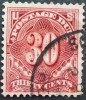  USA J43 30c Numeral Deep Claret 1895 Used Cat 75 US 